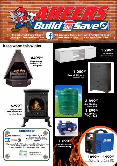 Build and Save Promotion