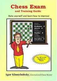 Chess Exam and Training Guide (Chess Exams)