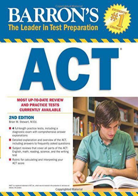 Barron s ACT (Barron s Act (Book Only))