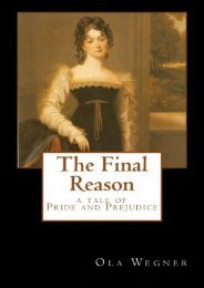 The Final Reason: A Tale of Pride and Prejudice