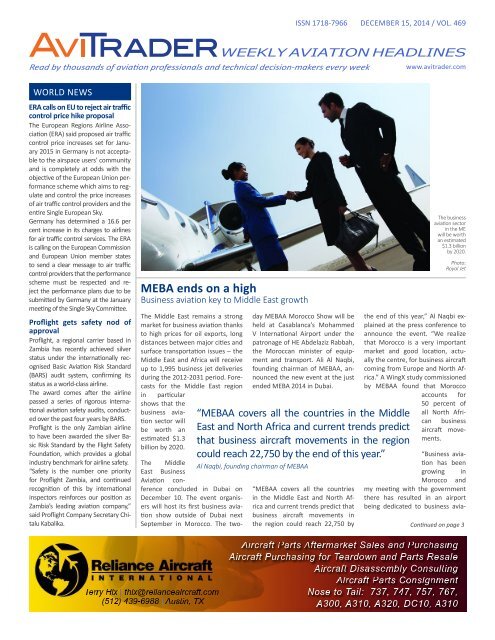 AviTrader_Weekly_Headline_News_2014-12-15