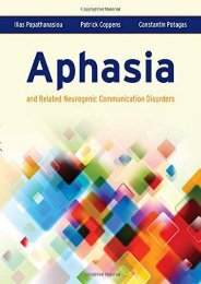 Aphasia and Related Neurogenic Communication Disorders