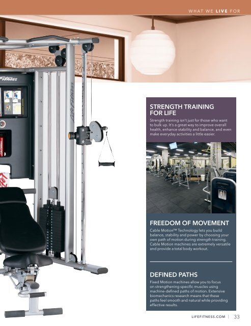 Life Fitness Product Catalog 2016