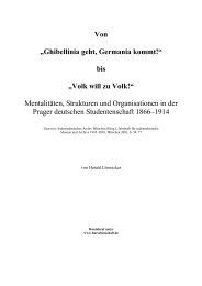 Ghibellinia geht, Germania kommt! - Burschenschaftsgeschichte