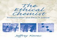 The Ethical Chemist (Prentice Hall Series in Educational Innovation)