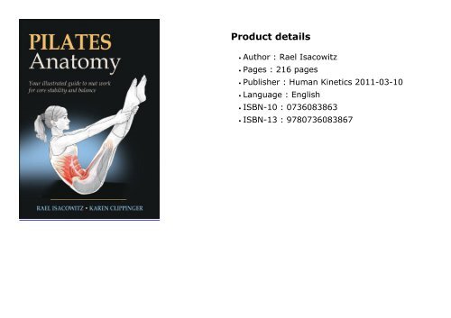 Pilates Anatomy