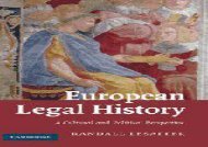 European Legal History: A Cultural and Political Perspective: The Civil Law Tradition in Context