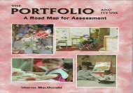 The Portfolio and Its Use: A Road Map for Assessment