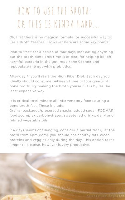 Bone Broth Diet