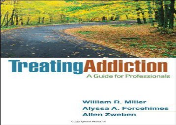 Treating Addiction: A Guide for Professionals