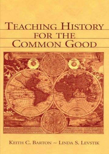 Teaching History for the Common Good