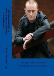 The Encyclopedia of Hypnotherapy, Stage Hypnosis   Complete Mind Therapy