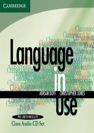 Language in Use Pre-Intermediate New Edition Class Audio CDs (2)