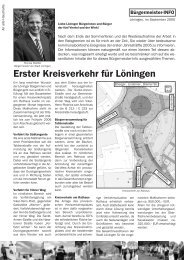 Erster Kreisverkehr für Löningen - Stadt Löningen