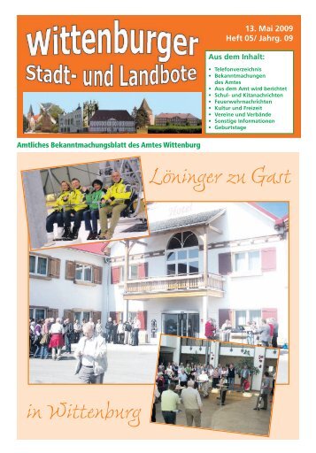 Löninger zu Gast in Wittenburg - Landkreis Ludwigslust