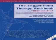 Trigger Point Therapy Workbook: Your Self-Treatment Guide for Pain Relief (A New Harbinger Self-Help Workbook)