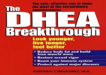 The DHEA Breakthrough