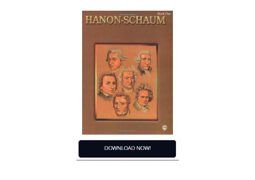 Hanon-Schaum, Bk 1 (Schaum Master Composer)