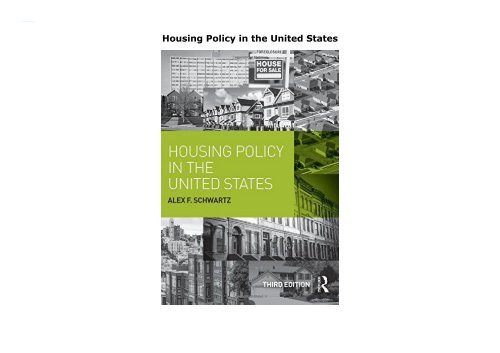 Housing Policy in the United States