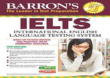 IELTS with MP3 CD (Barron s Ielts)