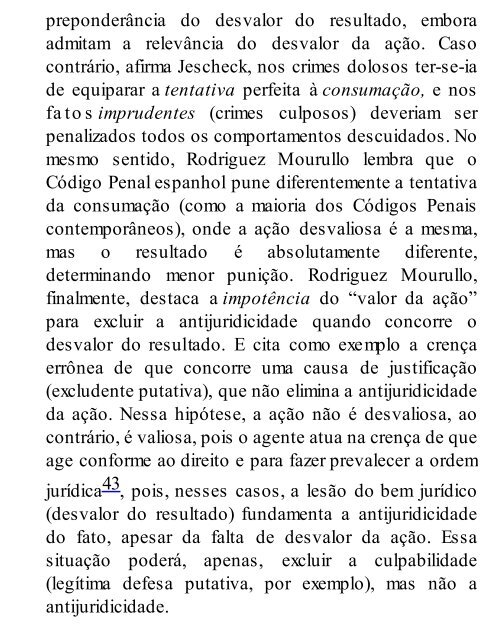 BITENCOURT, Cézar Roberto. Tratado de Direito Penal - Parte Geral