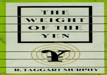 The Weight of the Yen