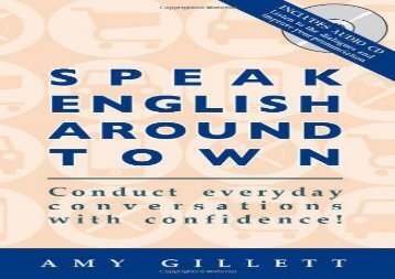 Speak English Around Town (Book   Audio CD set)