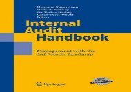 Internal Audit Handbook: Management with the SAP-Audit Roadmap