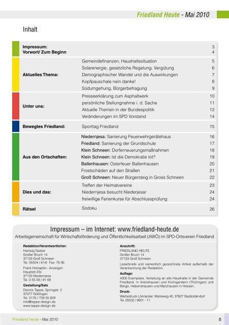 Nr. 116 - SPD-Ortsverein Friedland