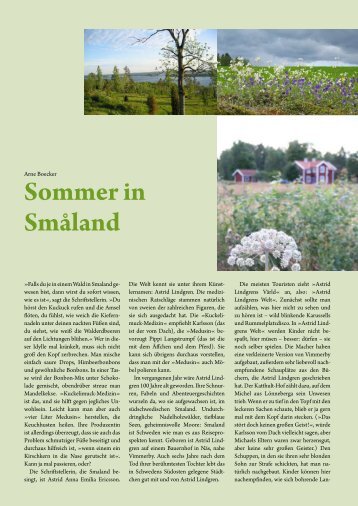 Sommer in Småland