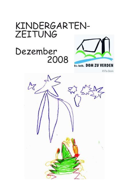 KINDERGARTEN- ZEITUNG Dezember 2008 - Dom zu Verden