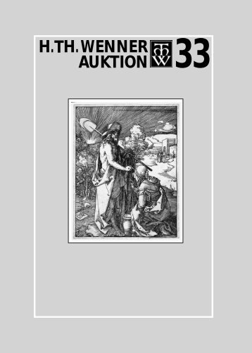 33 h.th.wenner auktion - H. TH. WENNER · Antiquariat