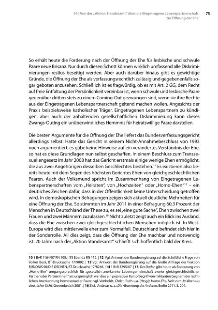 Vom Verbot zur Gleichberechtigung - Hirschfeld-Eddy-Stiftung