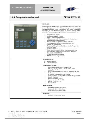 SL749HE-VIS120 - R+S Group Home