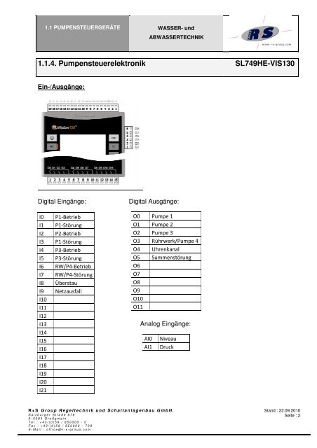 SL749HE-VIS120 - R+S Group Home