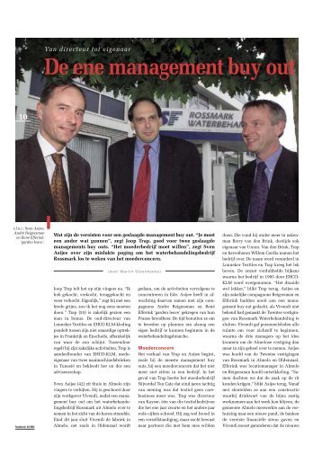 De ene management buy out - Twentevisie