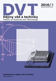 Dějiny věd a techniky 2016, 3