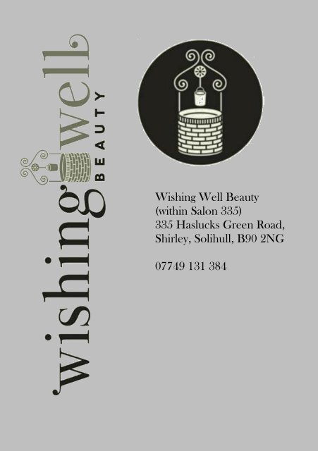 Wishing Well Beauty price list