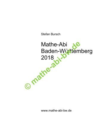 MatheAbi2018 mit CR