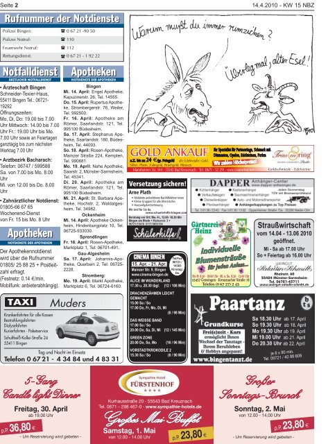 KW15 - Neue Binger Zeitung