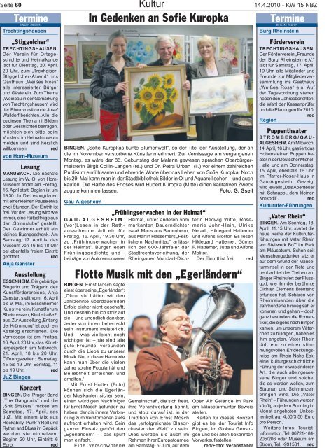 KW15 - Neue Binger Zeitung