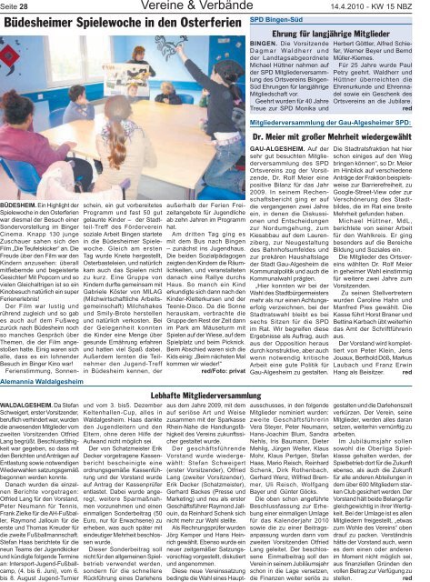 KW15 - Neue Binger Zeitung