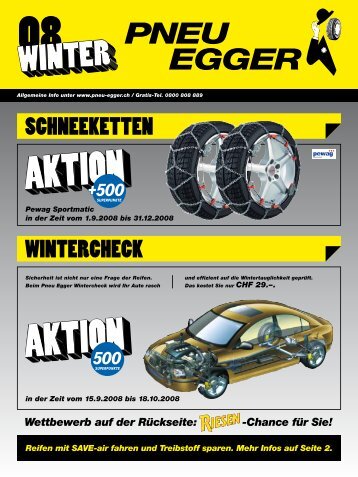 SCHNEEKETTEN wiNTErCHECK - Pneu Egger