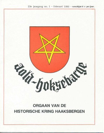 Aold Hoksebarge - Historische Kring Haaksbergen