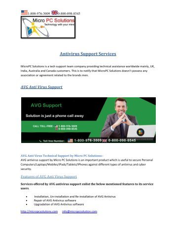 AVG Anti Virus Support