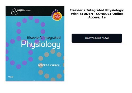 Elsevier s Integrated Physiology: With STUDENT CONSULT Online Access, 1e