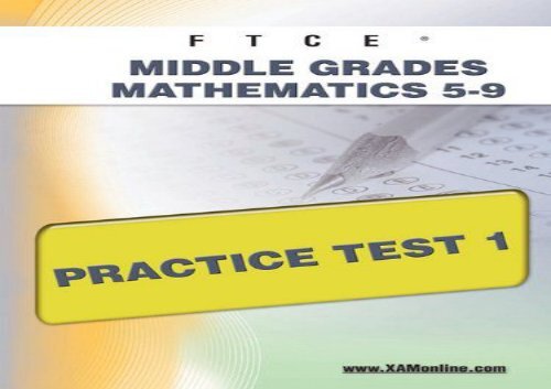 Ftce 5 9 Math Practice Test - slidesharedocs