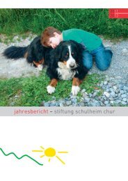Jahresbericht 2011/12 (pdf) - Schulheim Chur