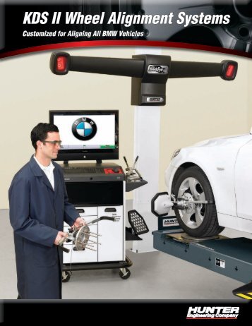 KDS II Wheel Alignment Systems, Customized for Aligning All BMW ...