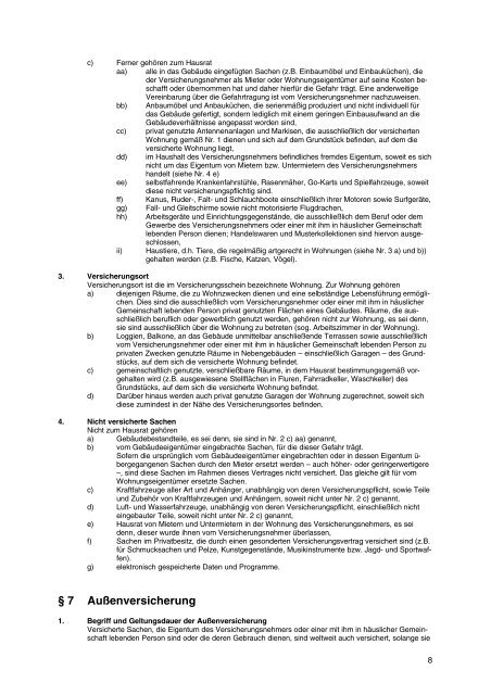 merkblatt zur datenverarbeitung - Janitos Versicherung AG